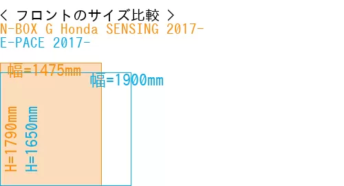 #N-BOX G Honda SENSING 2017- + E-PACE 2017-